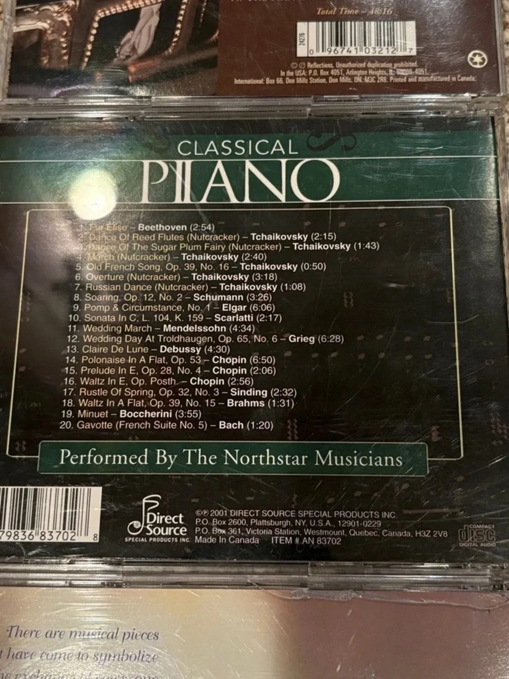 Piano Memories & Classical Piano CD Lot - Green, Brown, Gold Covers - Picture 4 of 4